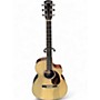 Used Larrivee OMV-09 Natural Acoustic Electric Guitar Natural