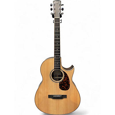 Used Larrivee c-03r te tommy emmanuel signature Natural Acoustic Electric Guitar