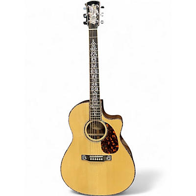 Used Larrivee lv10 50th anniversary Natural Acoustic Guitar