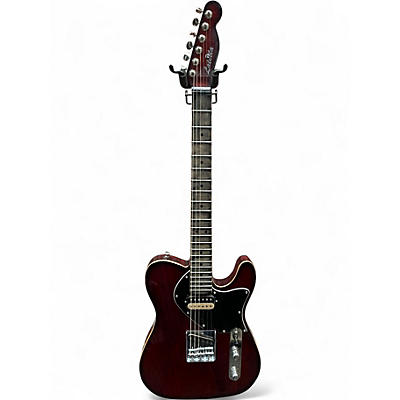 Used Latella Guitars LATELLA-CASTER WITH WARMOTH NECK Trans Red Solid Body Electric Guitar