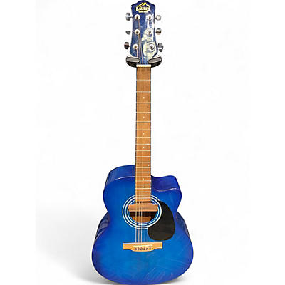 Used Laurel Canyon LA100TB Blue Acoustic Guitar
