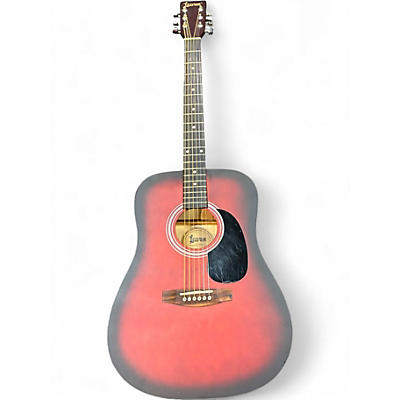 Used Lauren LA125 Brown Sunburst Acoustic Guitar