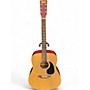 Used Lauren LA125 Natural Acoustic Guitar Natural