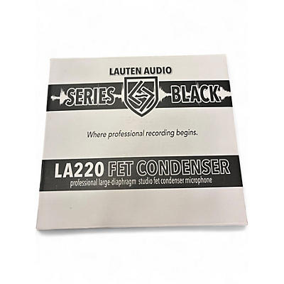 Used Lauten Audio LA220 Condenser Microphone