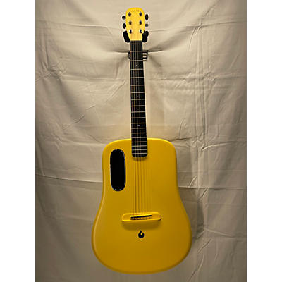 Lava Used Lava ME 3 Yellow Acoustic Electric Guitar