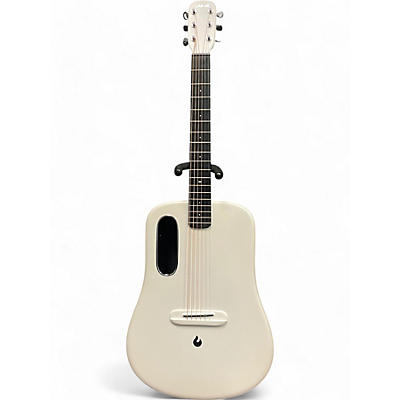 Used Lava ME3 White Acoustic Electric Guitar