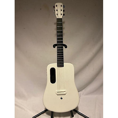 Used Lava Me 2 White Acoustic Electric Guitar White | Musician's