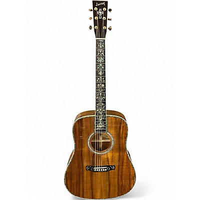 Used Lawson LD-45 Koa Deluxe Koa Acoustic Guitar