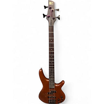 Used Lbanez SR480 Brown Electric Bass Guitar