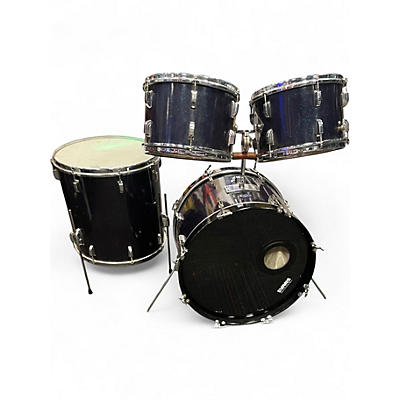 Used Leedy 4 Piece 1965  BLUE SPARKLE PEARL Drum Kit