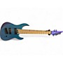Used Legator 8-string Violet Solid Body Electric Guitar Violet