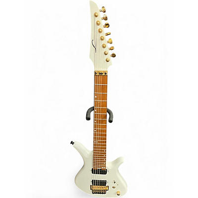 Used Legator CC7 Arctic White Solid Body Electric Guitar