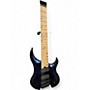 Used Legator G7FS Electron Blue Metallic Solid Body Electric Guitar Electron Blue Metallic