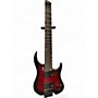 Used Legator G7FSS GHOST 7 MULTI SCALE SUPER SHRED TRANS RED BURST Solid Body Electric Guitar TRANS RED BURST