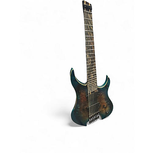 Used Legator G7FX Blue Solid Body Electric Guitar Blue