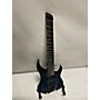 Used Legator Used Legator G8FP Trans Blue Solid Body Electric Guitar Trans Blue