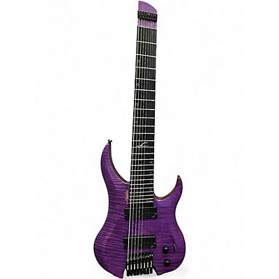 Used Legator GHOST SHRED 8 PURPLE Solid Body Electric Guitar