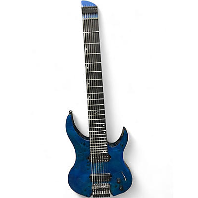 Used Legator GHOST SS 8 Blue Burst Solid Body Electric Guitar