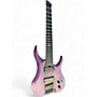 Used Legator Ghost 7 Multi Scale Super Shred Series Flamed Maple Purple Solid Body Electric Guitar Purple