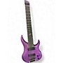 Used Legator Ghost 8 Multi-Scale Super Shred Series Purple Flame Maple Solid Body Electric Guitar Purple Flame Maple