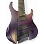 Used Legator Ghost Overdrive 8 Multi Scale Purple Solid Body Electric Guitar Purple