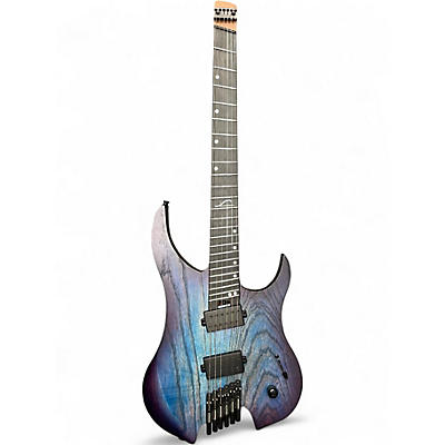 Used Legator Ghost Performance 6 Multi Scale Trans Blue Solid Body Electric Guitar