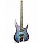 Used Legator Ghost Performance 6 Multi Scale Trans Blue Solid Body Electric Guitar Trans Blue