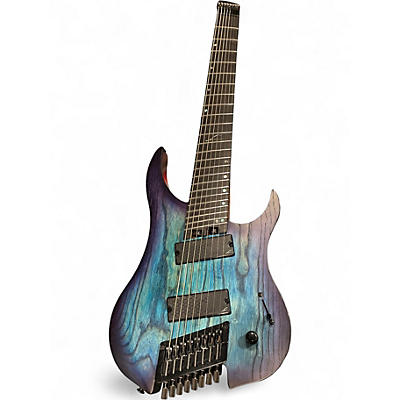Used Legator Ghost Performance 8 Multi Scale BLUEBERRY BURST Solid Body Electric Guitar