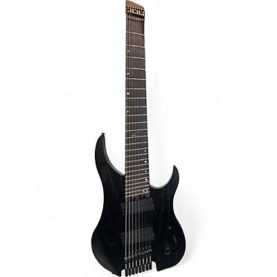 Used Legator Ghost Performance 8 Multi Scale Black Solid Body Electric Guitar
