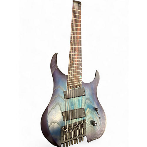 Legator Used Legator Ghost Performance 8 Multi Scale Blue Solid Body Electric Guitar Blue