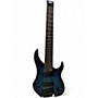 Used Legator Ghost Performance 8 Multi Scale Ocean Blue Burst Solid Body Electric Guitar Ocean Blue Burst