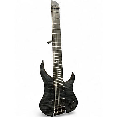 Used Legator Ghost Performance 8 Multi Scale Trans Black Solid Body Electric Guitar