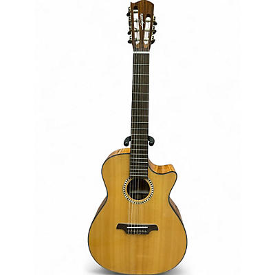 Used Legator HCN7-300 Natural Classical Acoustic Electric Guitar