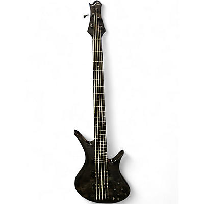 Used Legator Helio 5 BLACK BURL Electric Bass Guitar