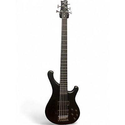 Used Legator Helio 5 Satin Black Electric Bass Guitar