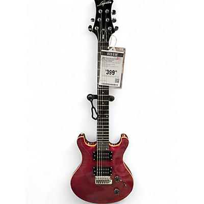 Used Legator Helio DC350 Purple Solid Body Electric Guitar