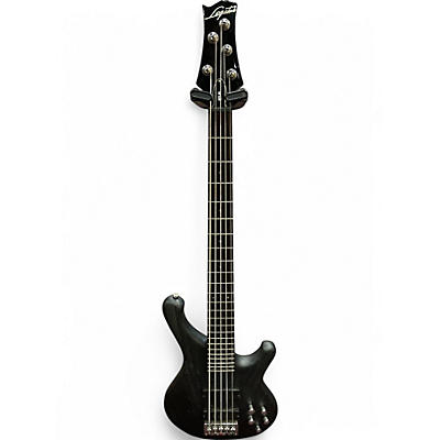 Used Legator Helio Satin Black Electric Bass Guitar