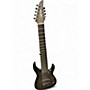 Used Legator Joshua Travis Signature Ninja 300 Pro 9 Trans Black Solid Body Electric Guitar Trans Black