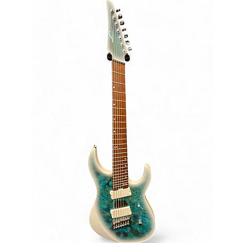 Legator Used Legator N7FOD Arctic Blue Burst Solid Body Electric Guitar Arctic Blue Burst