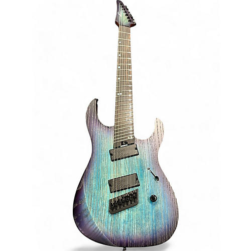 Legator Used Legator N7FP BLUE/PURPLE Solid Body Electric Guitar BLUE/PURPLE