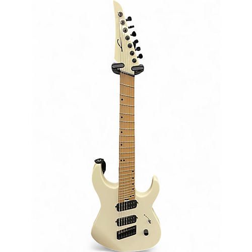 Used Legator N7FS Cream Solid Body Electric Guitar Cream