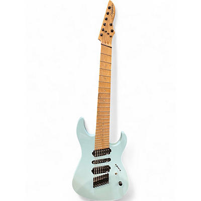 Used Legator N8FJ Blue Solid Body Electric Guitar