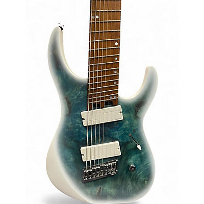 Used Legator N8FOD Ninja Overdrive 8 ARTIC FROST Solid Body Electric Guitar