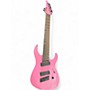 Used Legator N8FP Pink Solid Body Electric Guitar Pink