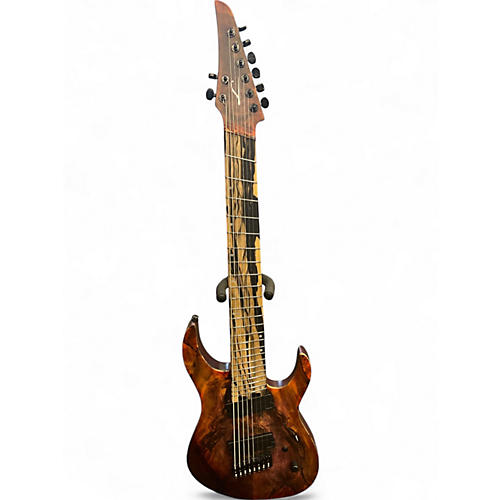 Used Legator N8FX Amber Solid Body Electric Guitar Amber