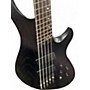 Used Legator NB5F Black Electric Bass Guitar Black