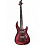 Used Legator NINJA 300 PRO 5 STRING RUBY RED Electric Bass Guitar RUBY RED