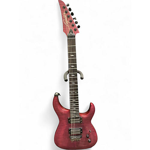 Used Legator NINJA 300R PRO RASPBERRY Solid Body Electric Guitar RASPBERRY