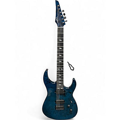 Used Legator NINJA 6 BLUE BURL Solid Body Electric Guitar