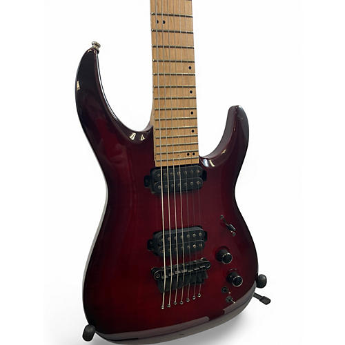 Used Legator NINJA 7 Baritone Trans Red Baritone Guitars Trans Red